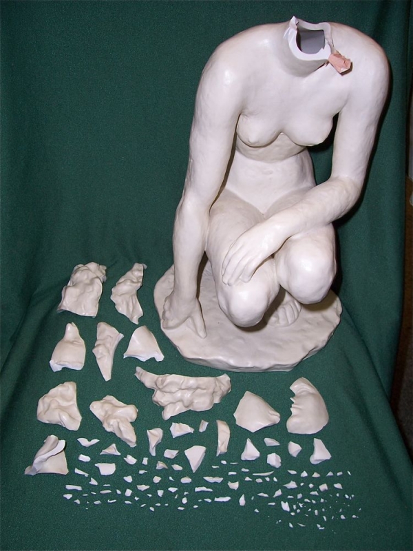 skulptur vorher